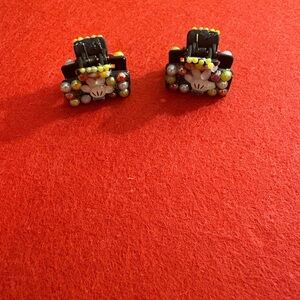 Disney-Inspired Mickey Mouse Mini Hair Clips|Disney Vacation|Disney Cruise